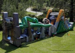 jurassic world 50 obstacle course wet or dry 0 1705796448 50ft jurassic park 50ft obstacle Course/ Slide (Wet or Dry)