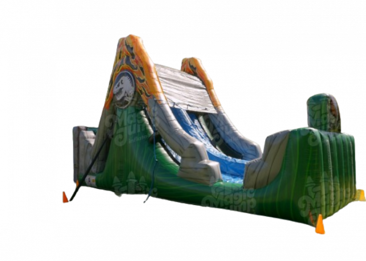 16FT Jurassic Park Double Lane Slide