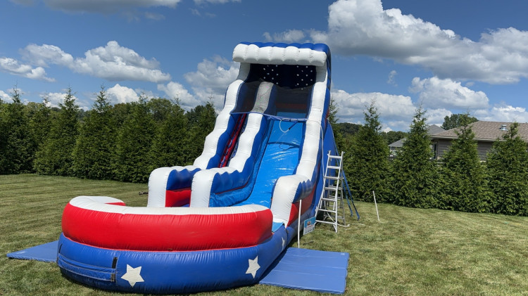 18ft All  American Double lane with pool
