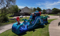 47FT Tiki Tovi's Adventure Obstacle Course (WET OR DRY)